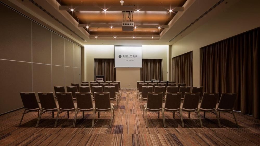Theater-style conference hall at Pullman Sydney Olympic Park