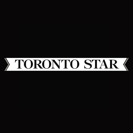 The logo of Toronto Star used at Retro Suites Hotel