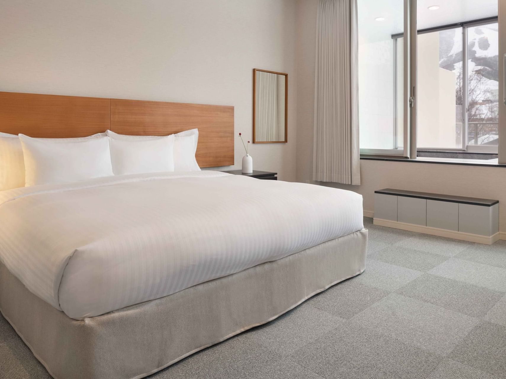 Bed in 2 bedroom Penthouse at Chatrium Niseko Japan