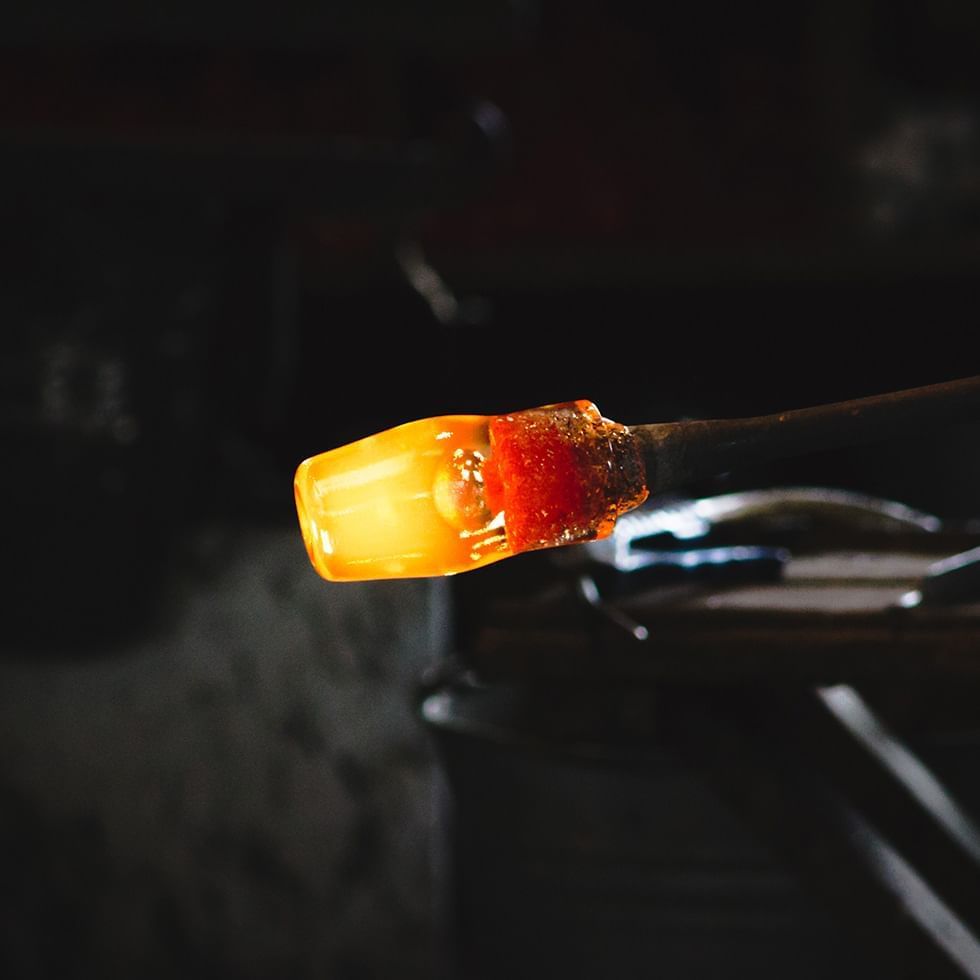 Close-up of liquid glass near Falkensteiner Hotels