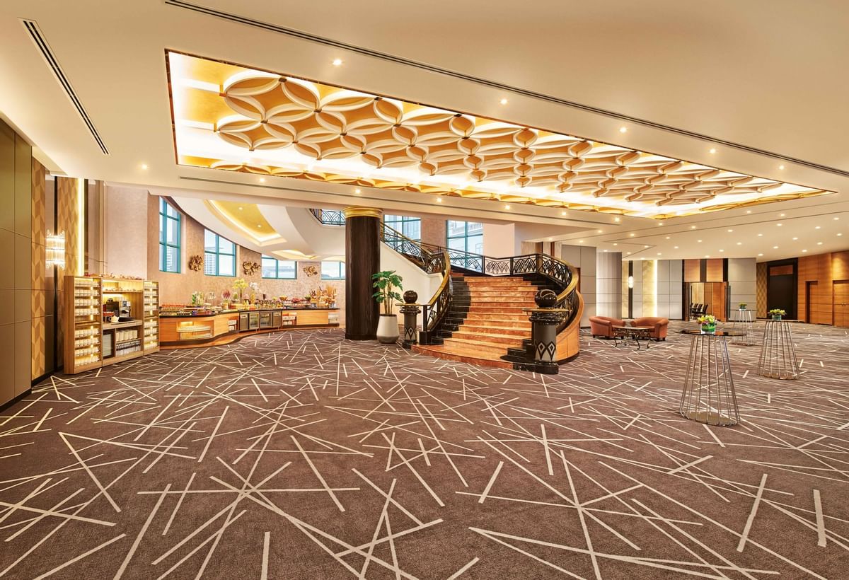 Staircase at the foyer of a Function Room at Sunway Lagoon
