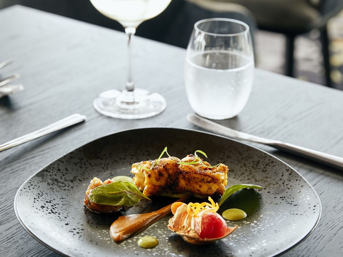 Lobster dish in Infinity Restaurant at Daydream Island Resort