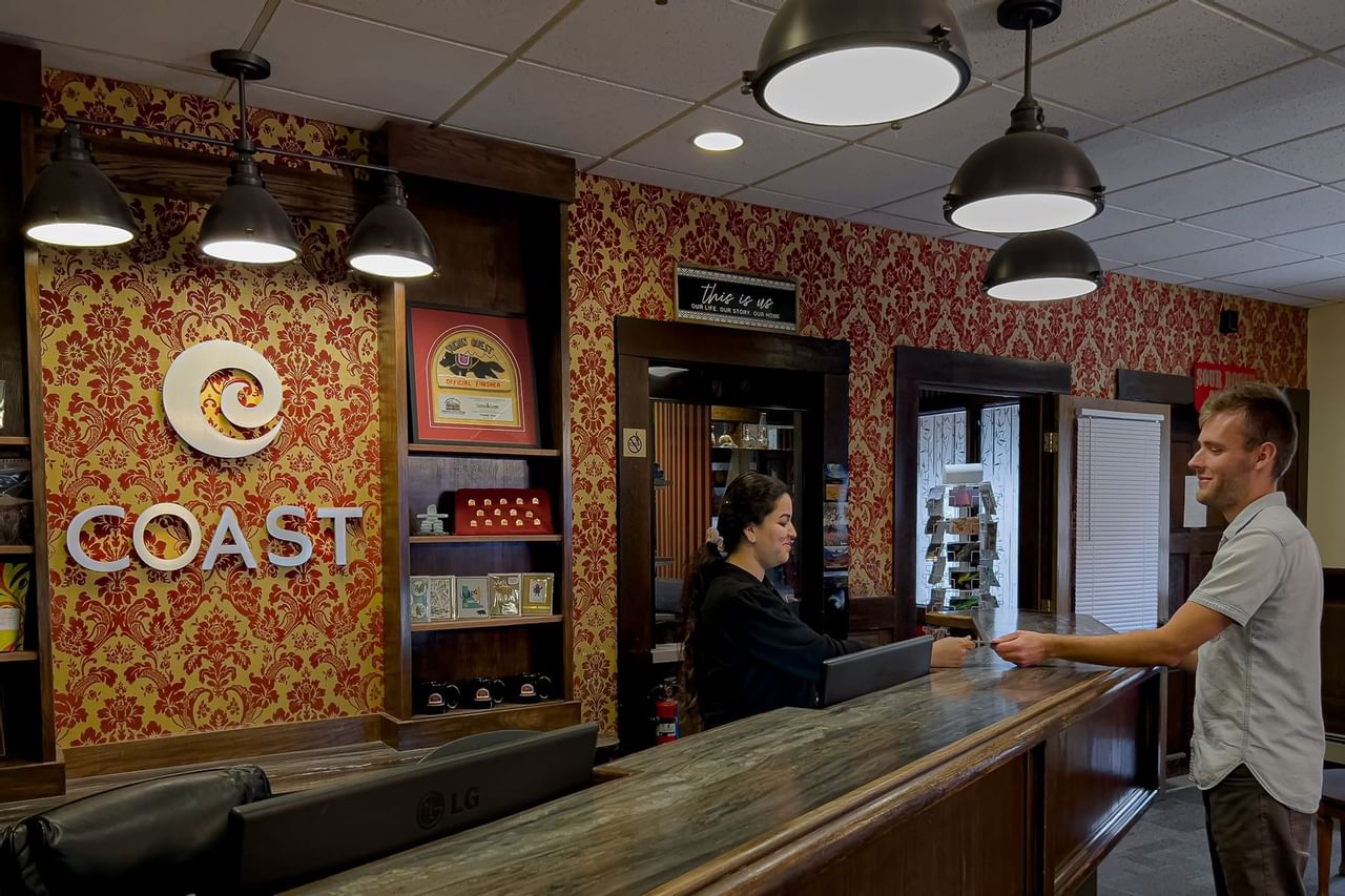 Lobby area of The Downtown