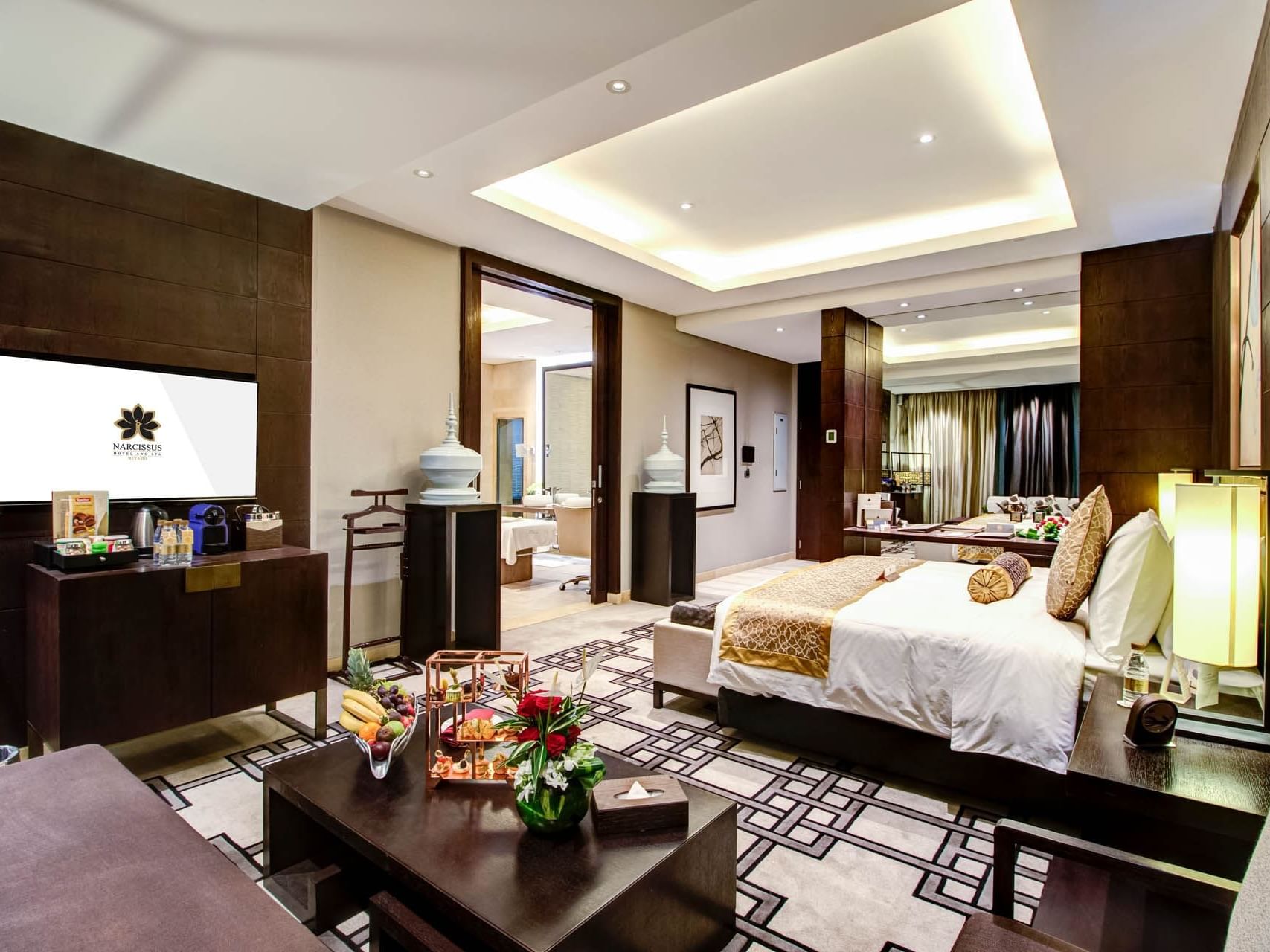 Interior of Spa Suite at Narcissus Hotel & Spa Riyadh