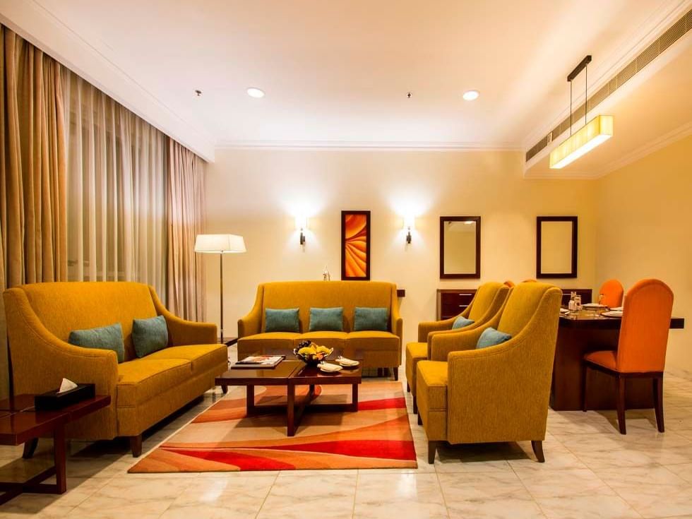Interior view of Two bedroom Apartment at City Season Hotels