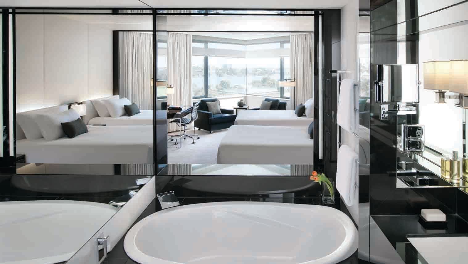 Luxe Twin Accommodations At Crown Metropol Perth