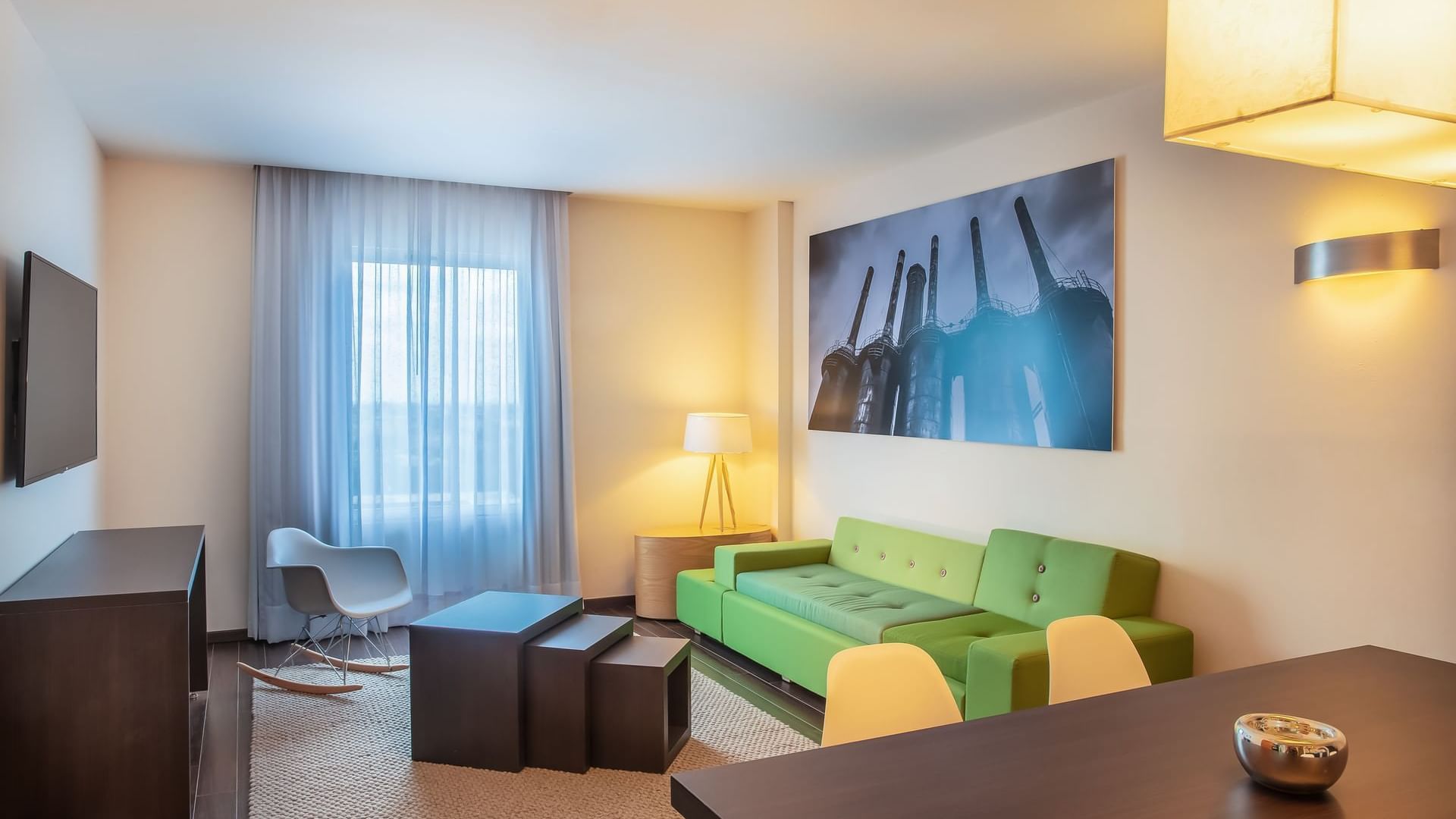 Living room in the Master Suite at Fiesta Inn Hotels