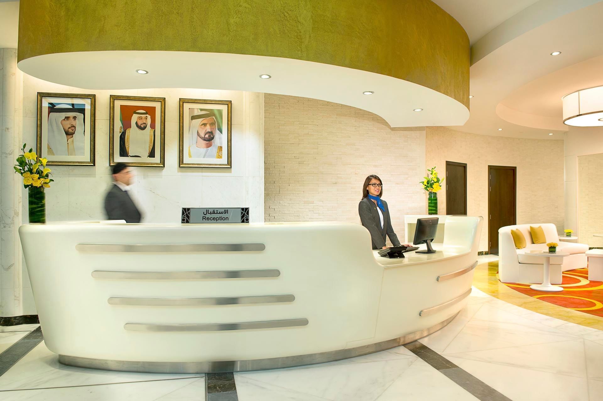 Reception at City Seasons Towers