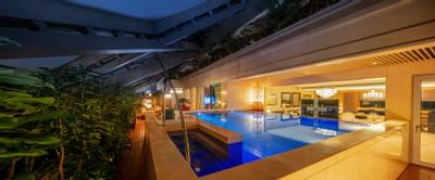 Pool in terrace of Champs-Elysees at Hotel Eclat Beijing