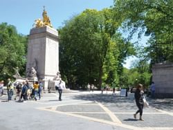 Central Park entrance near the Empire Hotel NYC