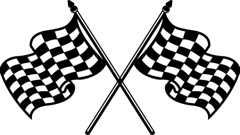 nascar clip art black and white