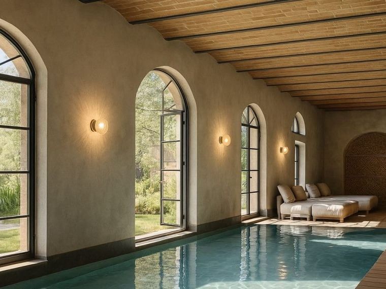 Swimming pool at Palazzo Sozzini Malavolti, Siena - AG Hotels