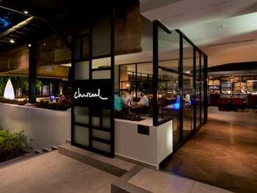 A view of Charcoal restaurant area at The Saujana Hotel Kuala Lumpur