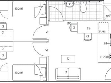 2 bedroom B