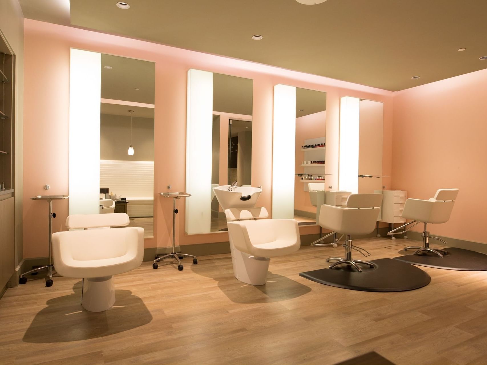 Interior of The Salon with chairs at Ocean Place Resort