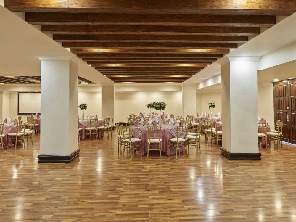 Interior of Party room at the Fiesta Americana Aguascalientes 