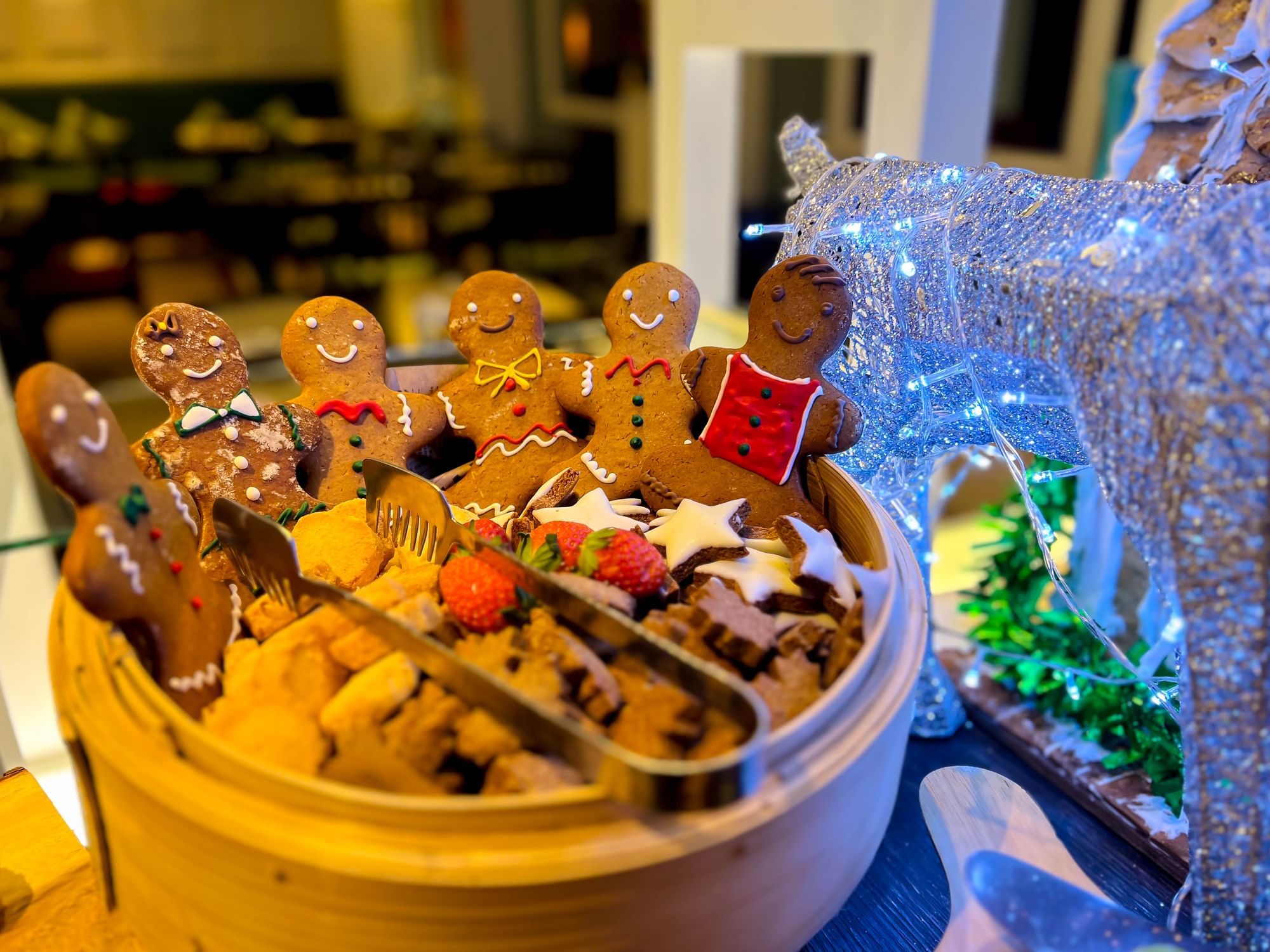 Gingerbread Cookies, one of the highlights of Paradox Phuket's Christmas Eve Dinner