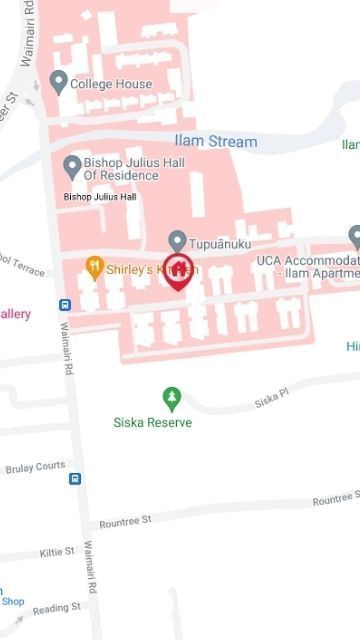 Ilam Student Accommodation Map