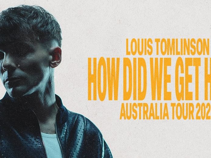 Louis Tomlinson's How Did We Get Here? Tour 2026 poster.