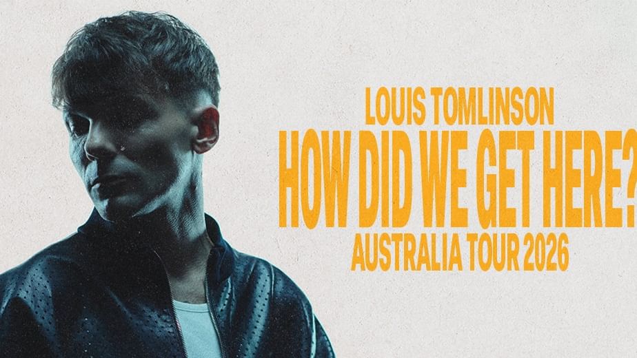 Louis Tomlinson's How Did We Get Here? Tour 2026 poster.