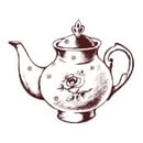 Bristol Boutique Hotel Campbell San Jose Los Gatos - Vintage Tea Pot Illustration - FREE Breakfast at the Bristol Hotel