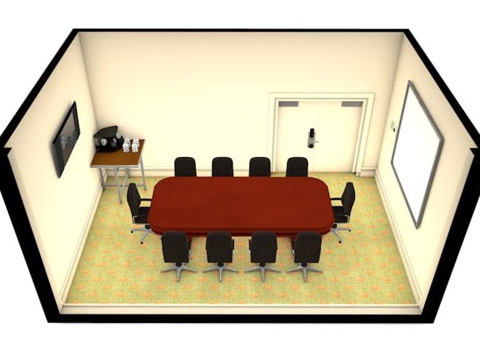 Boardroom small at Pullman & Mercure Brisbane King George Square