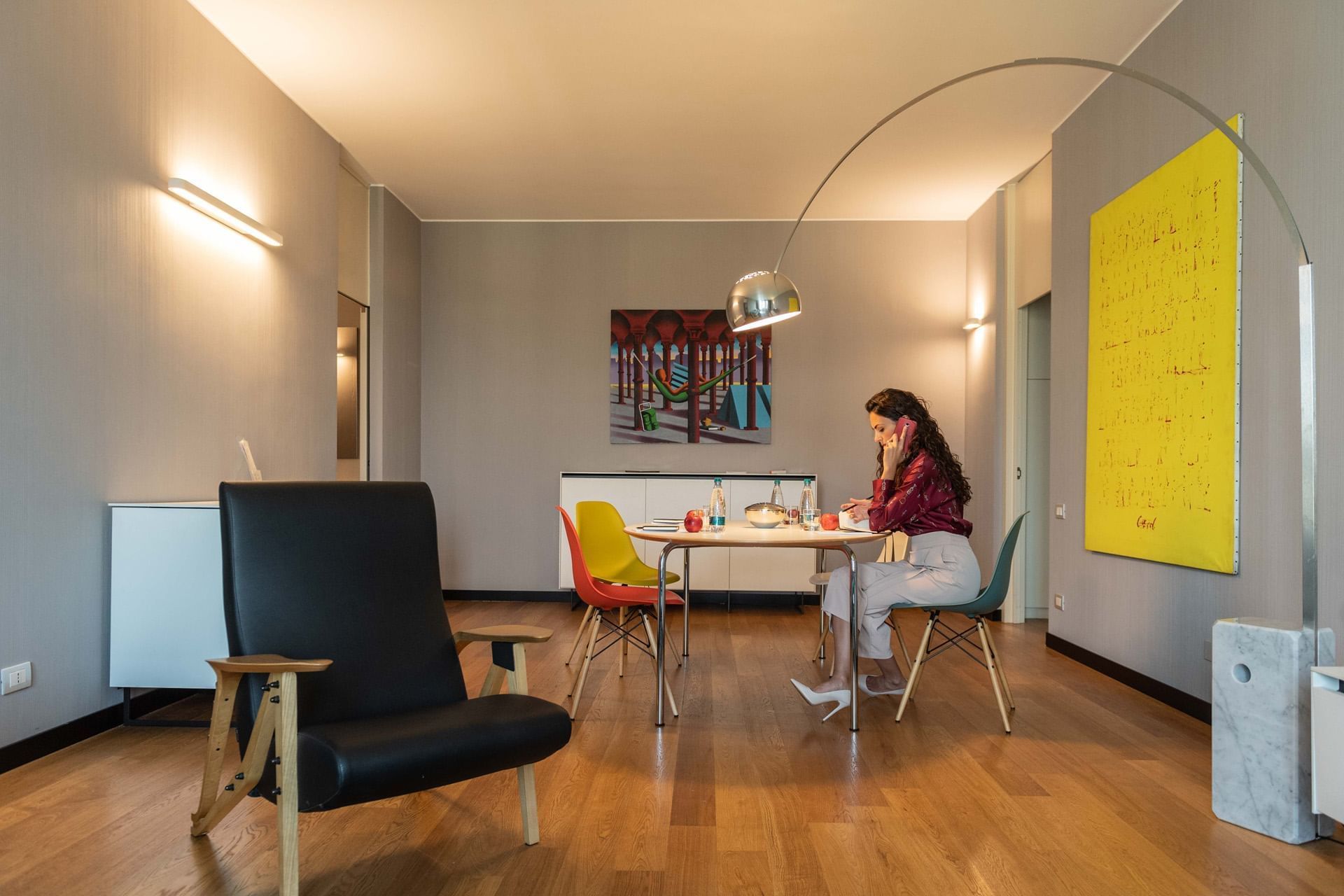 Living Room at DUPARC Contemporary Suites, Torino