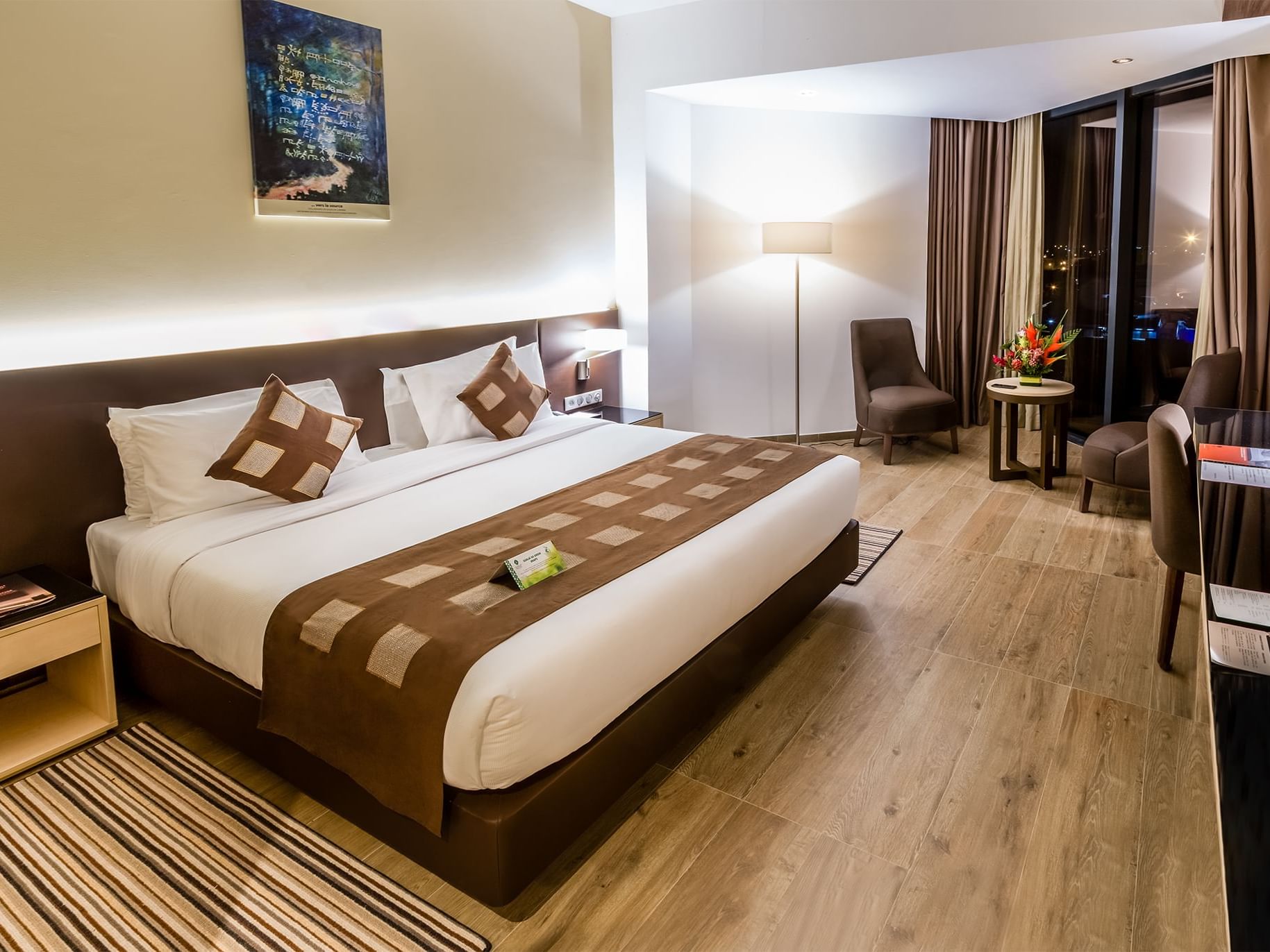 Standard room in the Azalai Hotel Abidjan