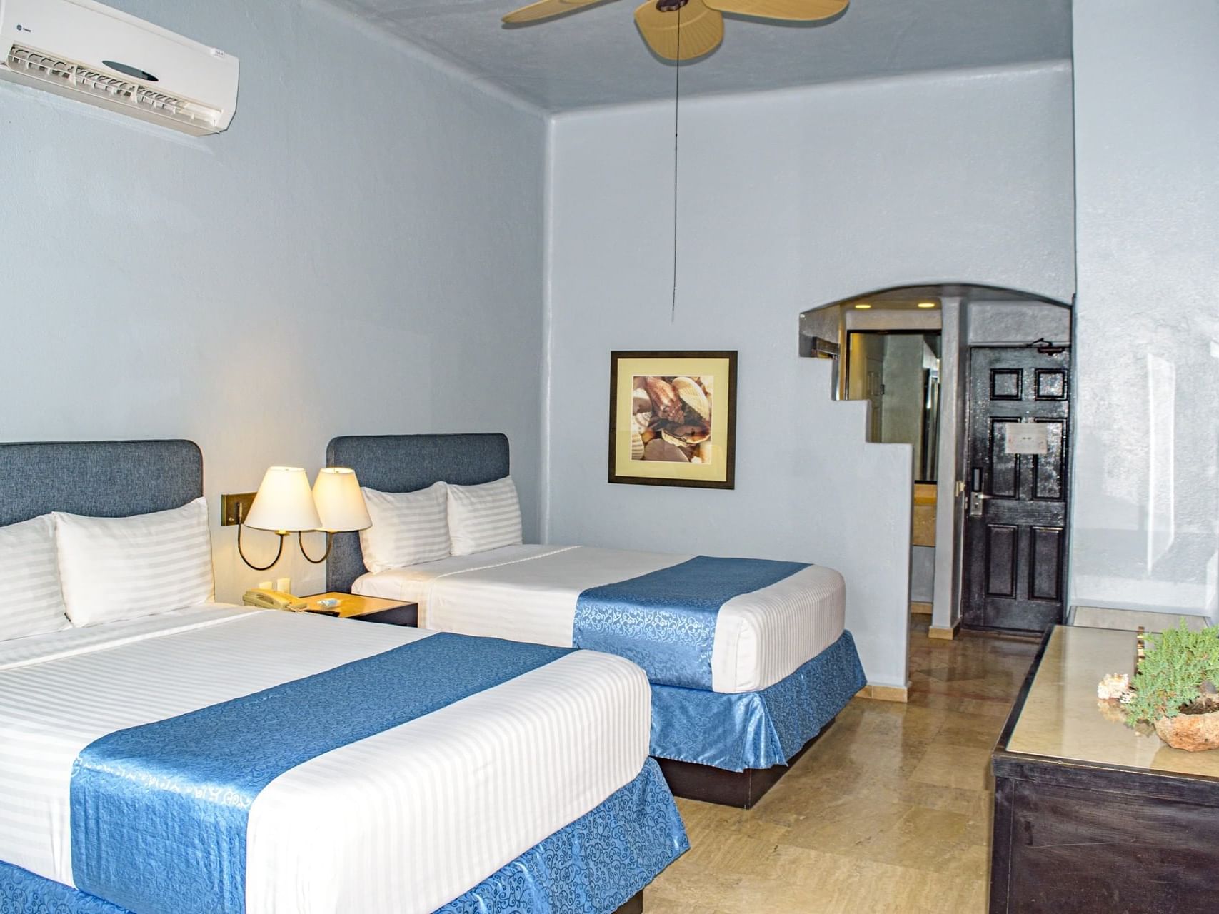 Superior Double Queen with sea view & patio at Peñasco del Sol