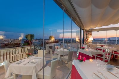 Restaurant in Bettoja Hotel Mediterraneo