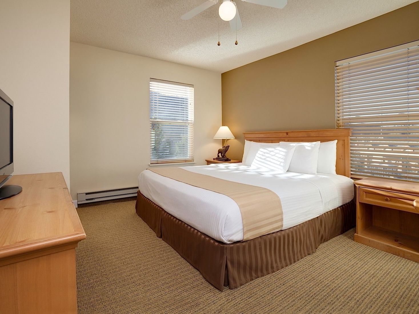 Comfy bed, Two bedroom suite at Legacy Vacation Resorts