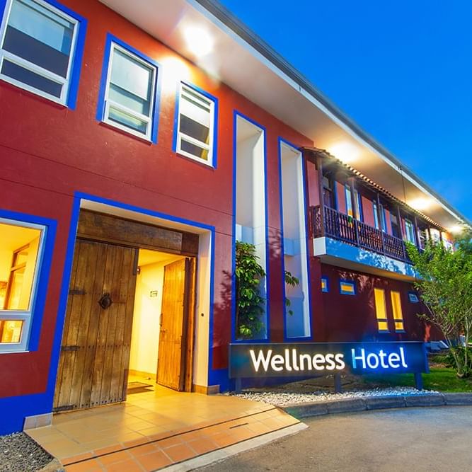 Front exterior view of Hotel Wellness Home Cajica