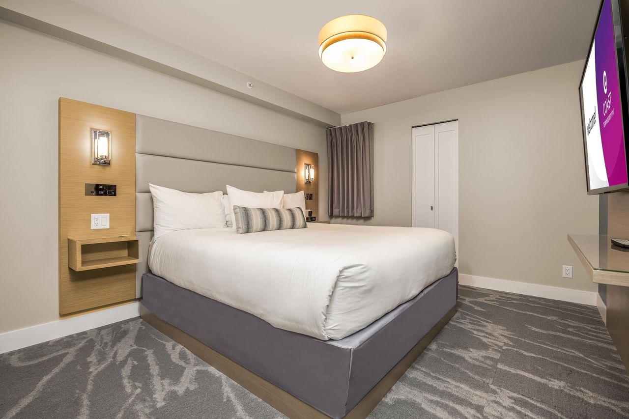 Bedroom with a King bed