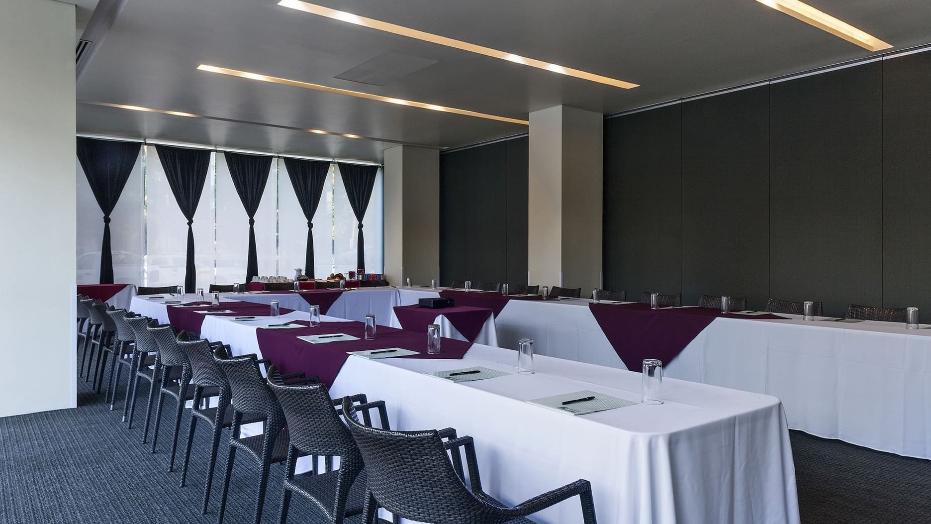 U shaped setup at a meeting room at Gamma Morelia Beló