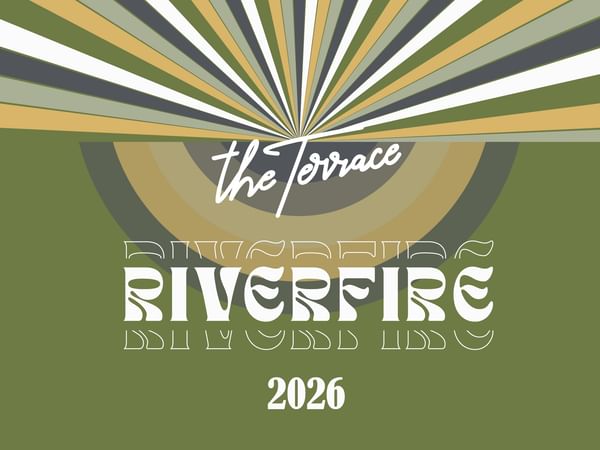 Illustration with green hues for Riverfire at The Terrace