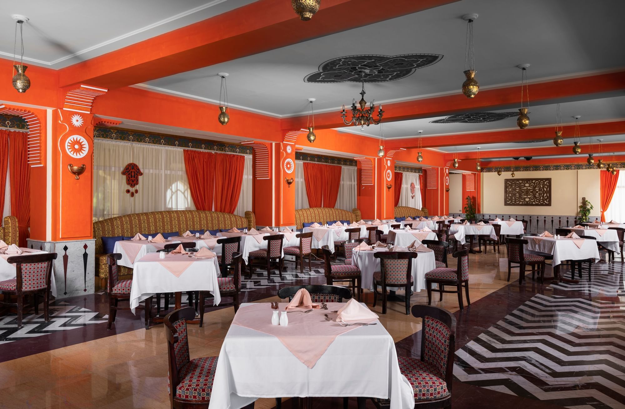 Tagine Oriental Restaurant dining area at LABRANDA Club Makadi