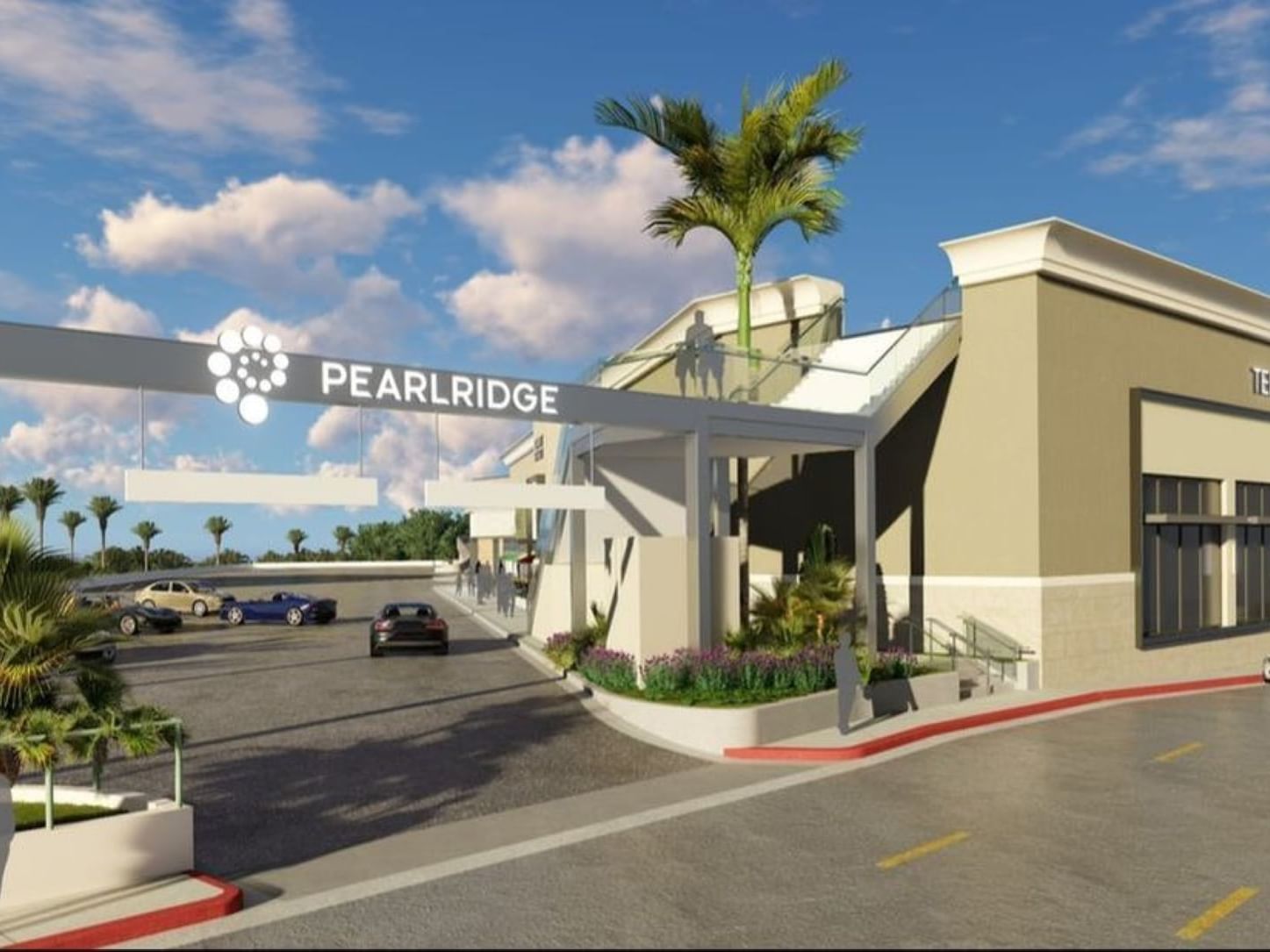 Entrance to Pearlridge Center near Stay Hotel Waikiki