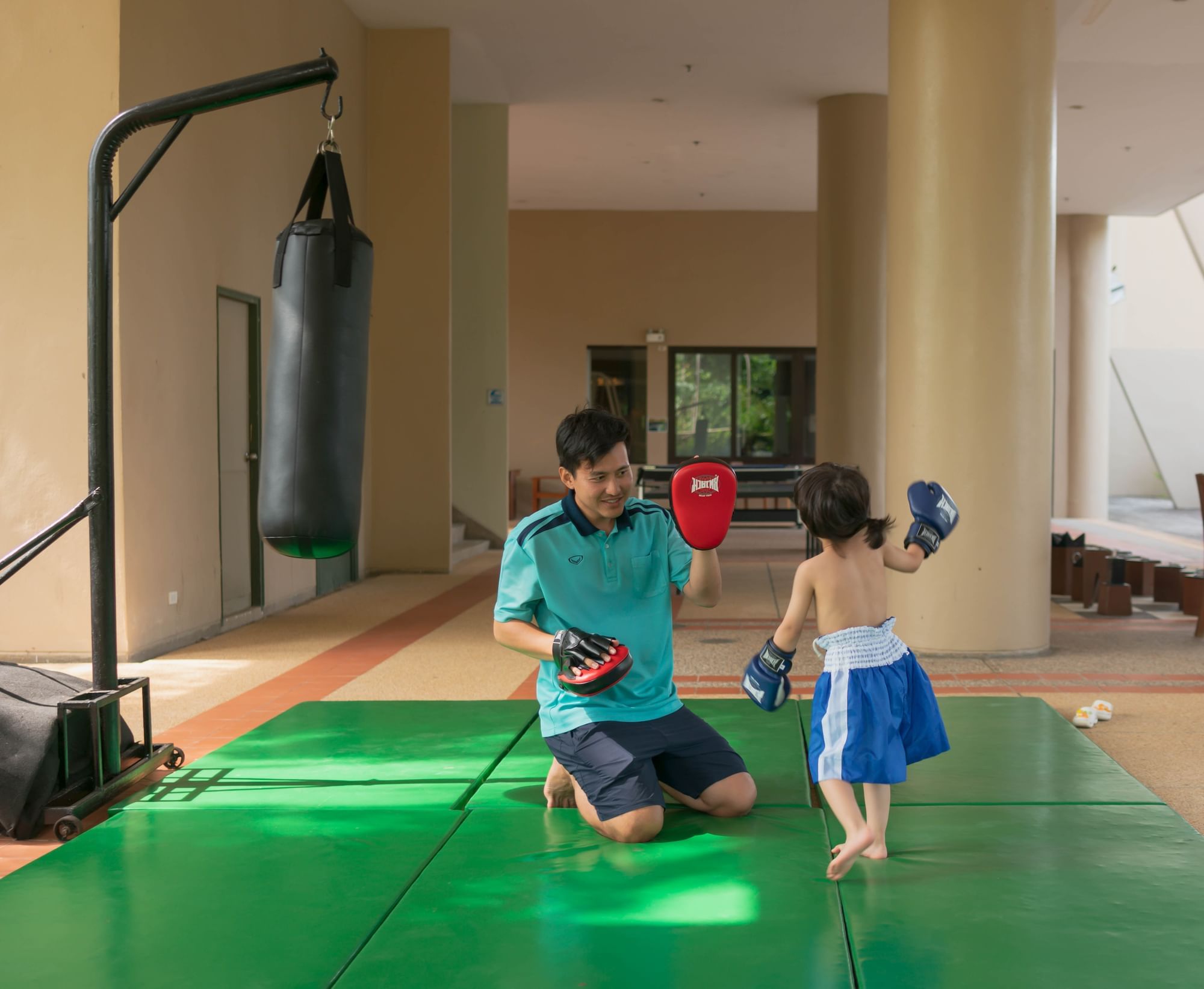Thai Boxing Class for Kids on Karon Beach 