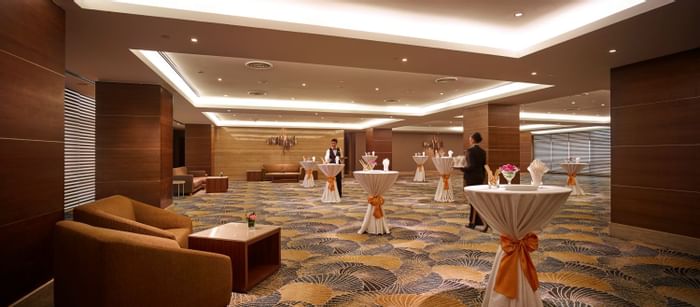 Cocktail set up at Meet On 35 in Sunway Putra Hotel Kuala Lumpur