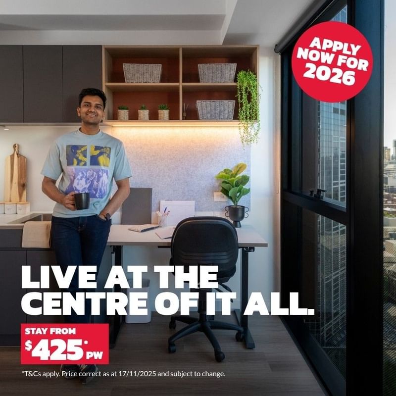 UniLodge Melbourne Central- Open for 2026!