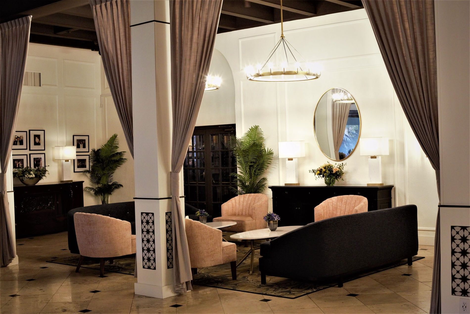 Interior View of California Lounge Seating Area