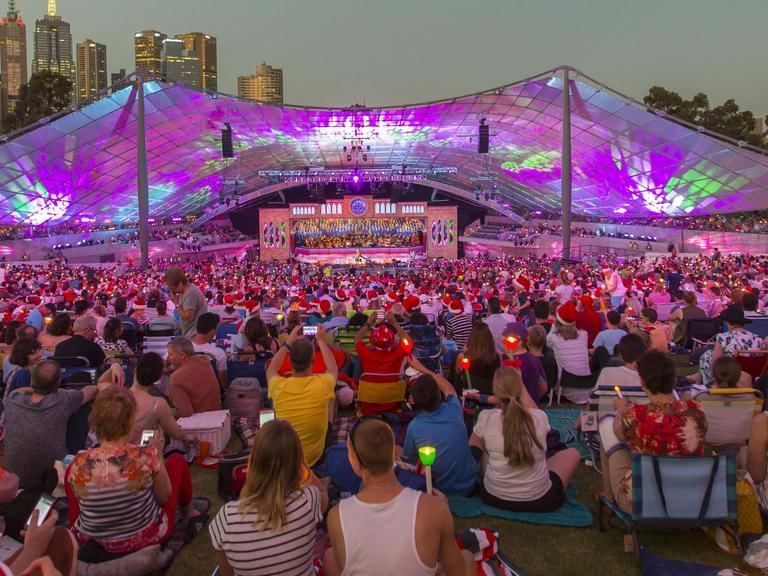 Sidney Myer Music Bowl Melbourne nearby Mercure Welcome Hotel