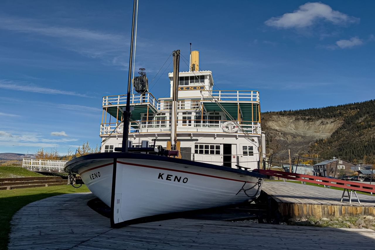 Boat in Dawson City