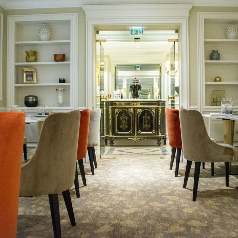 Le Céladon Restaurant interior at Hôtel Westminster - Paris