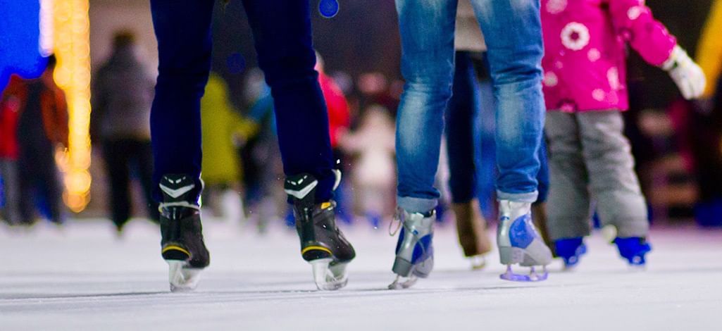 winter skating rink