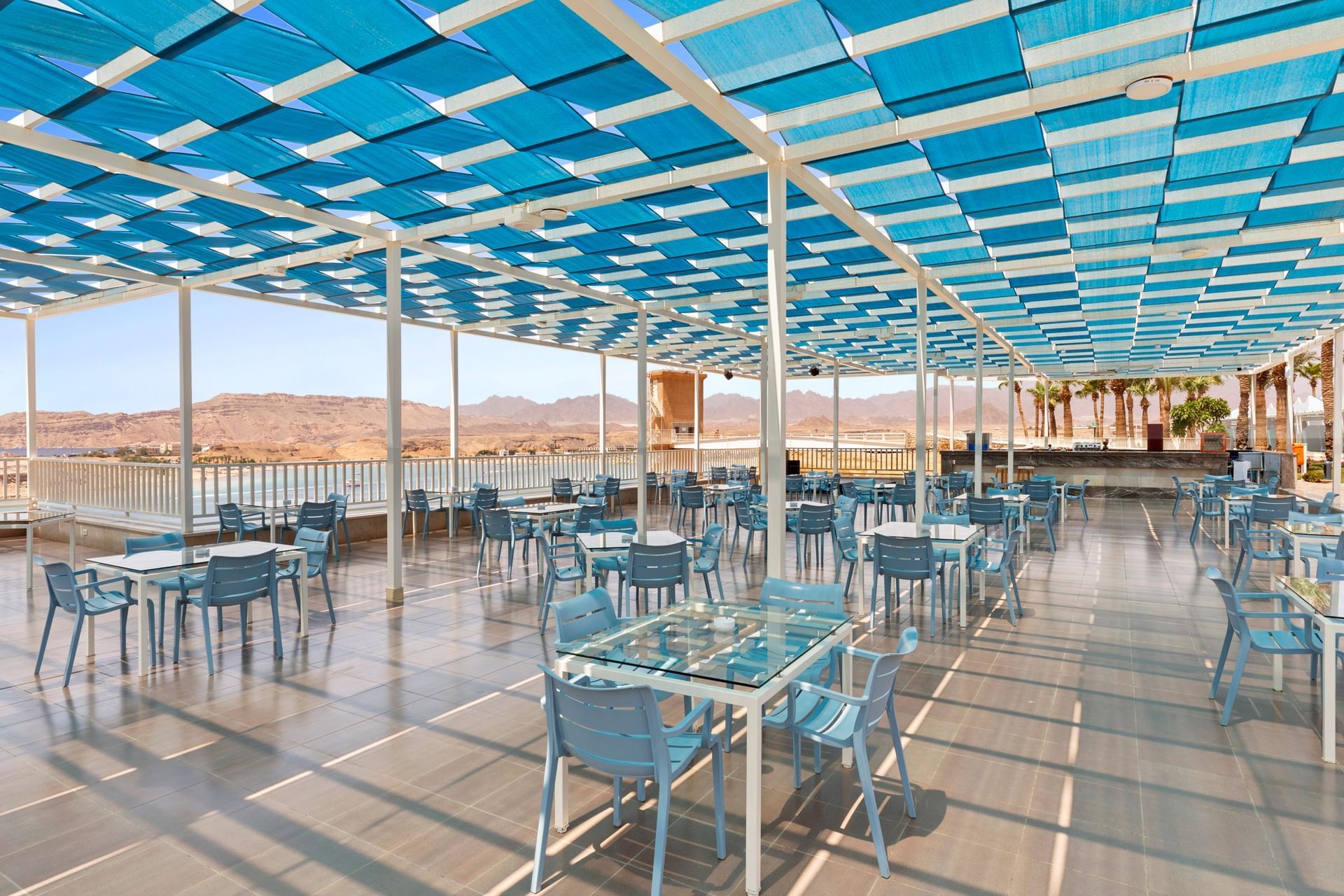 La Veranda Bar at Albatros Sharm Resort in Sharm El Sheikh