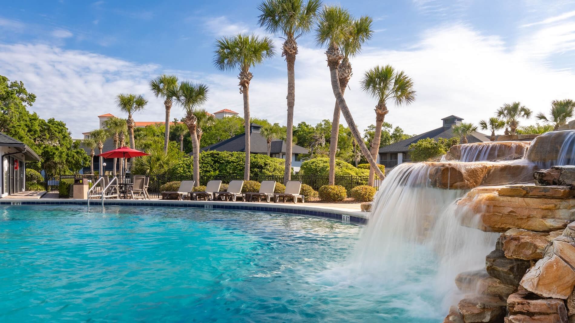  Outdoor pool in Palm Coast at Legacy Vacation Resorts 