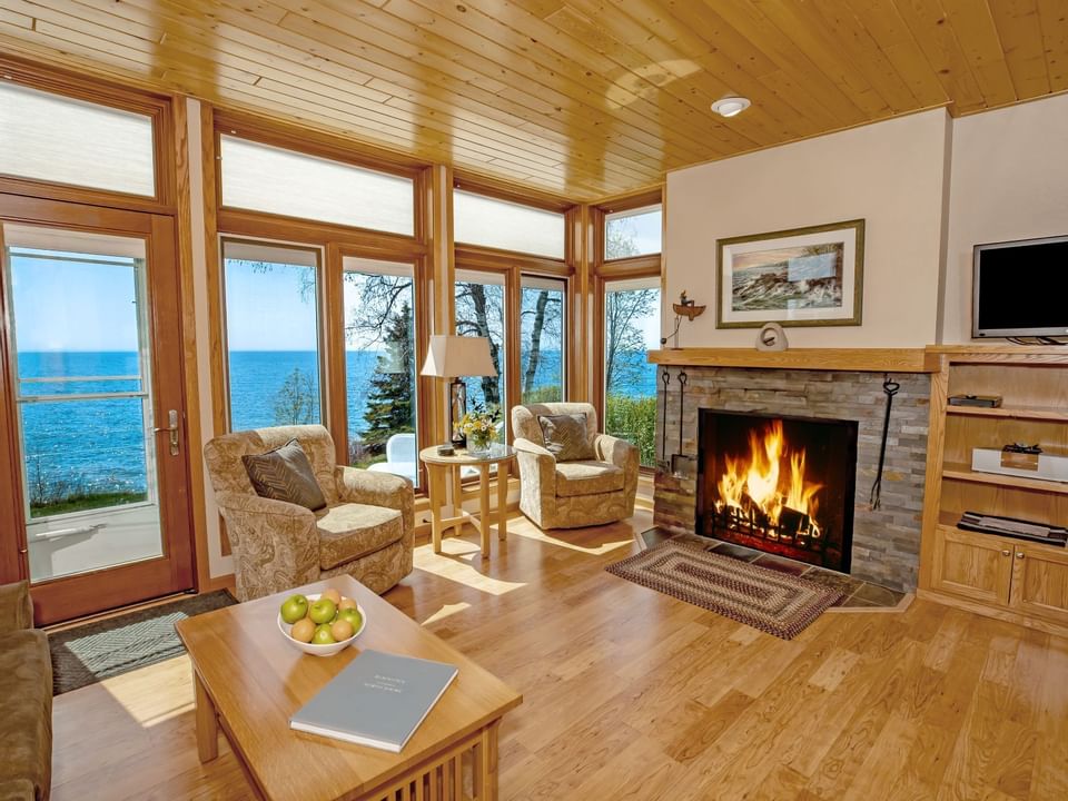 Furniture in lobby of Superior One Bedroom Condo at Bluefin Bay