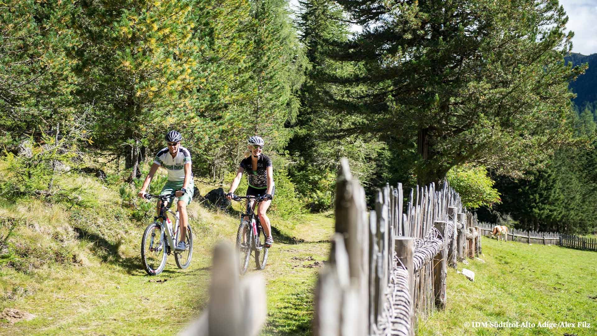 Mountain Biking in Sarntal Valley