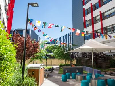 UniLodge @ ANU – Kinloch Lodge_Court Yard